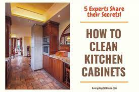 Cleaning kitchen cabinets can be hard when the finish is damaged or cracked because water can seep through it. 5 Ways To Clean Wooden Kitchen Cabinets Straight From The Experts Everyday Old House