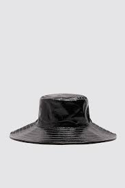 Patent Finish Bucket Hat View All Accessories Woman Zara United States Rain Hat Hats Bucket Hat