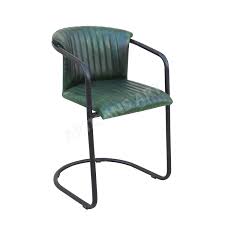 Visit the post for more. Modern Retro Metal Frame Green Leather Dining Arm Chair Leather Metal Dinner Chair Real Leather Cafe Chair View Vintage Industrial Cafe Chair Artisans Art P Leather Dining Arm Chairs Dinner Chair