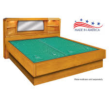 Bedroom sets beds dressers chests nightstands headboards sleepers & futons shop all. Oak Marathon Waterbed Headboard Frame Set With Optional Piers Innomax