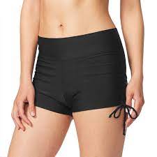 Baleaf Women 39 S Fully Lined Boy Short Swim Bikini Bottom With Adjustable Ties At Amazon Women S C Swim Shorts Women Womens Bikini Bottoms Board Shorts Women