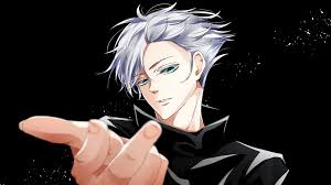 Tons of awesome gojo wallpapers to download for free. Satoru Gojo In Black Background Hd Jujutsu Kaisen Wallpapers Hd Wallpapers Id 46400