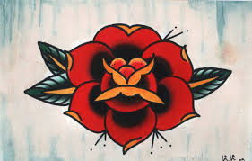 American Traditional Tattoos Bing Images Traditional Rose Tattoos Framed Tattoo Traditional Tattoo Flowers