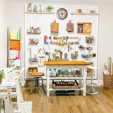 Kids' basement art studio 10 photos. Workshop Storage Ideas To Cut Down The Clutter
