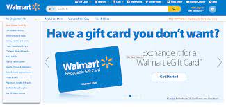 You can check giant food gift card balance online by first going to gift cards page. Walmart S New Site Allows Consumers To Exchange Unwanted Gift Cards For Walmart E Cards Techcrunch