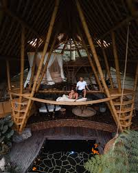 What A View Bamboo House Design Bamboo House Tropical Architecture