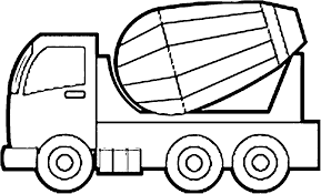These alphabet coloring sheets will help little ones identify uppercase and lowercase versions of each letter. Cement Truck We Coloring Page 18 Wecoloringpage Coloring Home