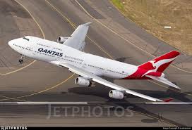 After 50 years of flying, qantas' last remaining boeing 747 passenger plane departed australia for the final time on wednesday and left a special message for everyone in the sky — a drawing of. Vh Ojm Boeing 747 438 Qantas Aussiepomm Jetphotos