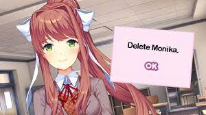 Trick Monika into deleting herself! Doki Doki Literature club - YouTube