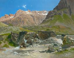 De La Photographie A La Peinture De Montagne Au Musee De Grenoble Peintures De Montagne Peinture Photographie