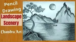 See more ideas about landscape drawings, drawings, pencil drawings. Pencil Drawing A Beautiful Landscape Scenery Youtube