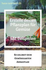 Erstelle Deinen Pflanzplan Fur Gemuse Mit Beispielen Haus Und Beet Pflanzplan Pflanzen Gemuse Pflanzen
