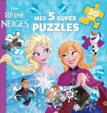 Puzzles voir tous les puzzles. La Reine Des Neiges La Reine Des Neiges Mon Livre Puzzle Walt Disney Cartonne Achat Livre Fnac