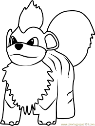 You can print or download these black and white colouring sheets easy. Growlithe Pokemon Go Coloring Page For Kids Free Pokemon Go Printable Coloring Pages Online For Kids Coloringpages101 Com Coloring Pages For Kids