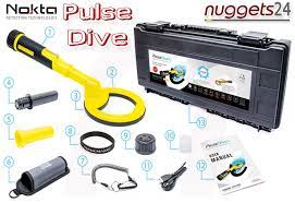 Detector de metales y tesoros hola. Nokta Pulse Dive Pulsedive Unterwasser Detektor Nuggets24 199 95