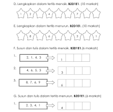 Every question is followed by four alternative answers a, b, c and d. Soalan Peperiksaan Matematik Tahun 3 Semester 2 J Kosong W