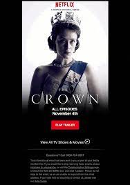 Netflix S Notable Animated Gif Usage In The Email Email Design Promotional Design Email Designs