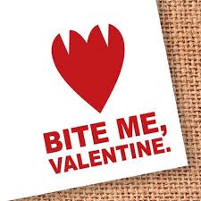 Valentine's day card templates by canva. Items Similar To Vampire Valentines Day Cards Set Of 8 On Etsy Valentine Day Cards My Funny Valentine Funny Valentine