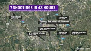 It is the second most populous city in texas, with about 1.3 million people. San Antonio Police Have Responded To Seven Shootings In 48 Hours Kens5 Com
