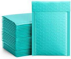 Jiaro 50pcs Poly Bubble Mailers 4x8 Inch Padded Envelopes #000 Bubble Lined  Poly Mailer Self Seal Teal - Walmart.com
