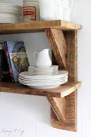 Keeping It Cozy Reclaimed Wood Kitchen Barn Wood Crafts Shelves