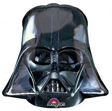 Star Wars Darth Vader Mask Balloon Large Jumbo Mylar Foil Etsy In 2021 Star Wars Balloons Star Wars Party Supplies Star Wars Party