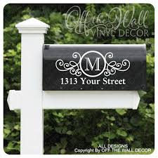 High visibility reflective options are available. Includes 2 Vinyl Mailbox Lettering Decoration Decal Sticker D22 Ebay