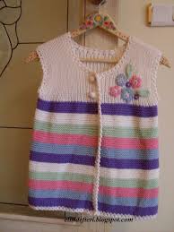 Elisi Defteri Orgu Yelek Modelleri Baby Knitting Patterns Orgu Yelek