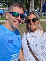 Este fue un finde distinto donde yo confié en mi y donde mucha gente confió  en mi. Gracias @camu2112 @pabloacca y a @bayerconosur por invitarme a la  @carreraceleste.ok . Gracias @mariano_dimarcokelly por