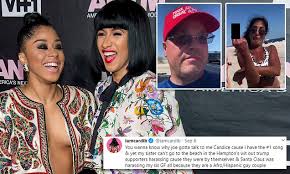 Hennessy carolina almánzar (younger sister born to same parents). Cardi B Sued For Defamation By Group Of Long Island Beachgoers Daily Mail Online