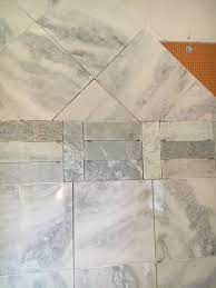 Shower Walls Going Up Sahara Carrara Marble Bathroom Remodel Master Carrara Bathroom Carrara Marble Bathroom