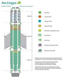 Aer Lingus Seat Map Map 2018