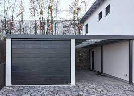 Siebau Garagen Mit Carportanbau Fertiggaragen Garage Dach Garage Mit Carport
