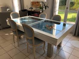 Fusion white powder coated pool table. Dining Table Tops For Billiards Billards Breton