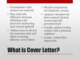 The major difference between a resume and cover letter. From Alison Doyle On About Com Ppt Video Online Download