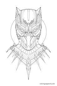 Our new hero joins the avengers team. Black Panther Free Printable Coloring Pages Black Panther Coloring Pages Coloring Pages For Kids And Adults