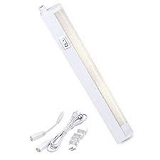 Under Cabinet Closet Linkable Led T5 Light Bar Ultra Slim Cool Touch Design Great For Kitchen Counter Lighting Etl Listed Power Supply 12 Inch Warm White Walmart Com Walmart Com