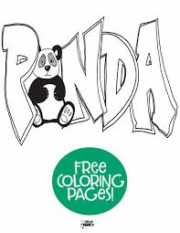You can use our amazing online tool to color and edit the following graffiti coloring pages for teenagers. Panda With Graffiti Letters Free Printable Coloring Page Stevie Doodles Free Printable Coloring Pages