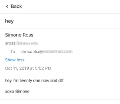 One morning in the fall of her senior year of high school, julia holtzman awoke to find that chris d'elia had sent her a direct message on instagram. Chris D Elia S Email Exchanges Where He Asked Accusers How Old They Were Then Turned Some Down Express Digest