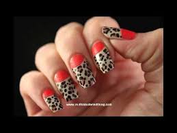 Os mostraré hoy algunos ejemplos de una tendencia en auge: Imagenes Unas Animal Print De Leopardo 2014 Youtube