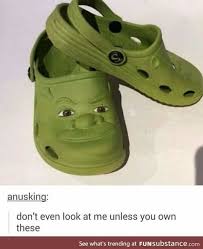 Screams Funsubstance Shrek Memes Shrek Crocs Meme
