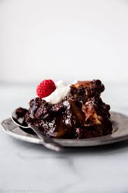 Combine cake mix, pudding mix, club soda, eggs and. Dark Chocolate Bread Pudding Sally S Baking Addiction