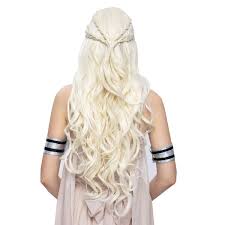 One of our other favourite things to look out for each week is daenerys targaryen's hair. Amazon Com Daenerys Targaryen Cosplay Wig For Game Of Thrones Season 7 Khaleesi Costume Hair Wig Light Blonde Clothing Shoes Jewelry