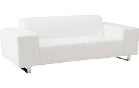 Today the chesterfield sofa maintains its popularity and is a great addition to any living room. 3 Sitzer Design Home Weiss Leder Kopen Goossens