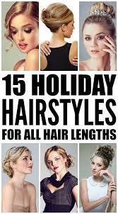 15 Holiday Hairstyles For All Hair Lengths Medium Hair Styles Braids For Medium Length Hair Holiday Hairstyles