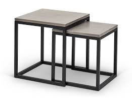 Stax Nesting End Table Set Of 2 In 2020 Nesting End Tables End Table Sets Table