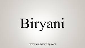 Jul 10, 2021 · how to say biryani in english? How To Say Biryani Youtube