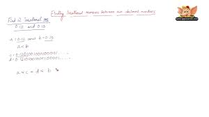 We know, square root of 4 is 2; How To Find Irrational Numbers Between Any Two Decimal Numbers Youtube