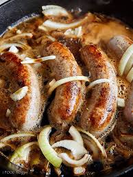How To Cook Brats On The Stove Method 2 Add Onions And Malty Beer Cooking Time With Beer Will Be Bratwurst Recipes How To Cook Bratwurst How To Cook Brats