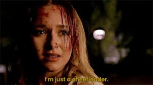 He's jarred awake by another presence in his room: Save The Cheerleader Save The World Geeks